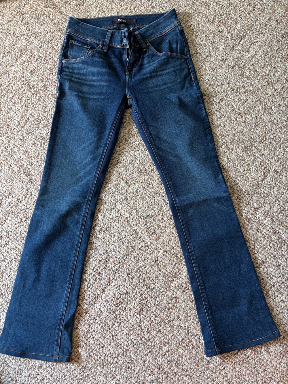 Hudson Jeans Dark Blue Flare Denim